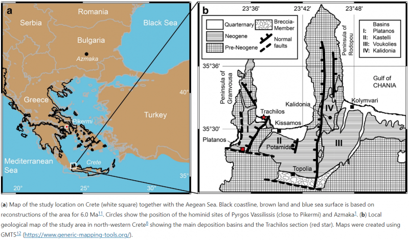 Κρήτη: 6 εκατ. ετών οι πατημασιές στον Τράχηλο Κισσάμου