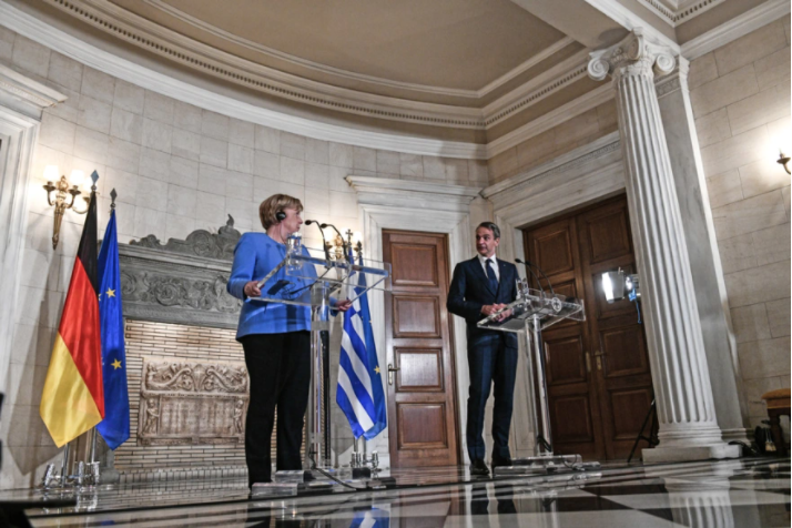 Μητσοτάκης προς Μέρκελ: Η σημερινή Ελλάδα είναι διαφορετική από αυτή που γνωρίσατε