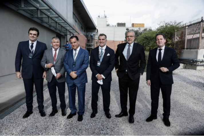 O Μητσοτάκης εγκαινίασε το νέο data center της Lamda Hellix (Photos) 