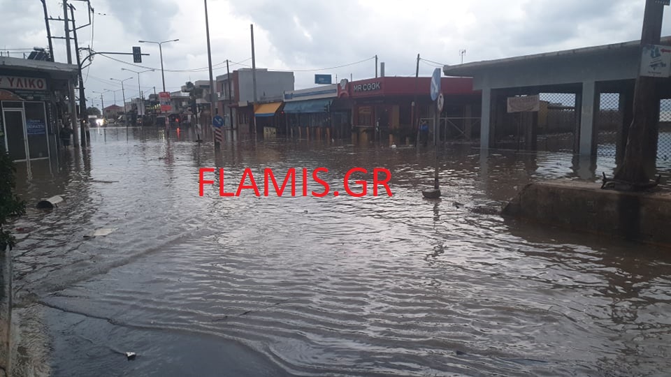 Καταστροφές από την κακοκαιρία σε Πάτρα και Πρέβεζα