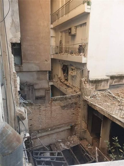 Έκρηξη στη Συγγρού: Σοκαριστικές εικόνες από το κτίριο