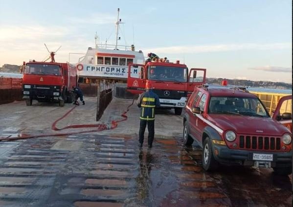 Φωτιά στο πλοίο Euroferry Olympia: Σε ετοιμότητα οι Αρχές στην Κέρκυρα 