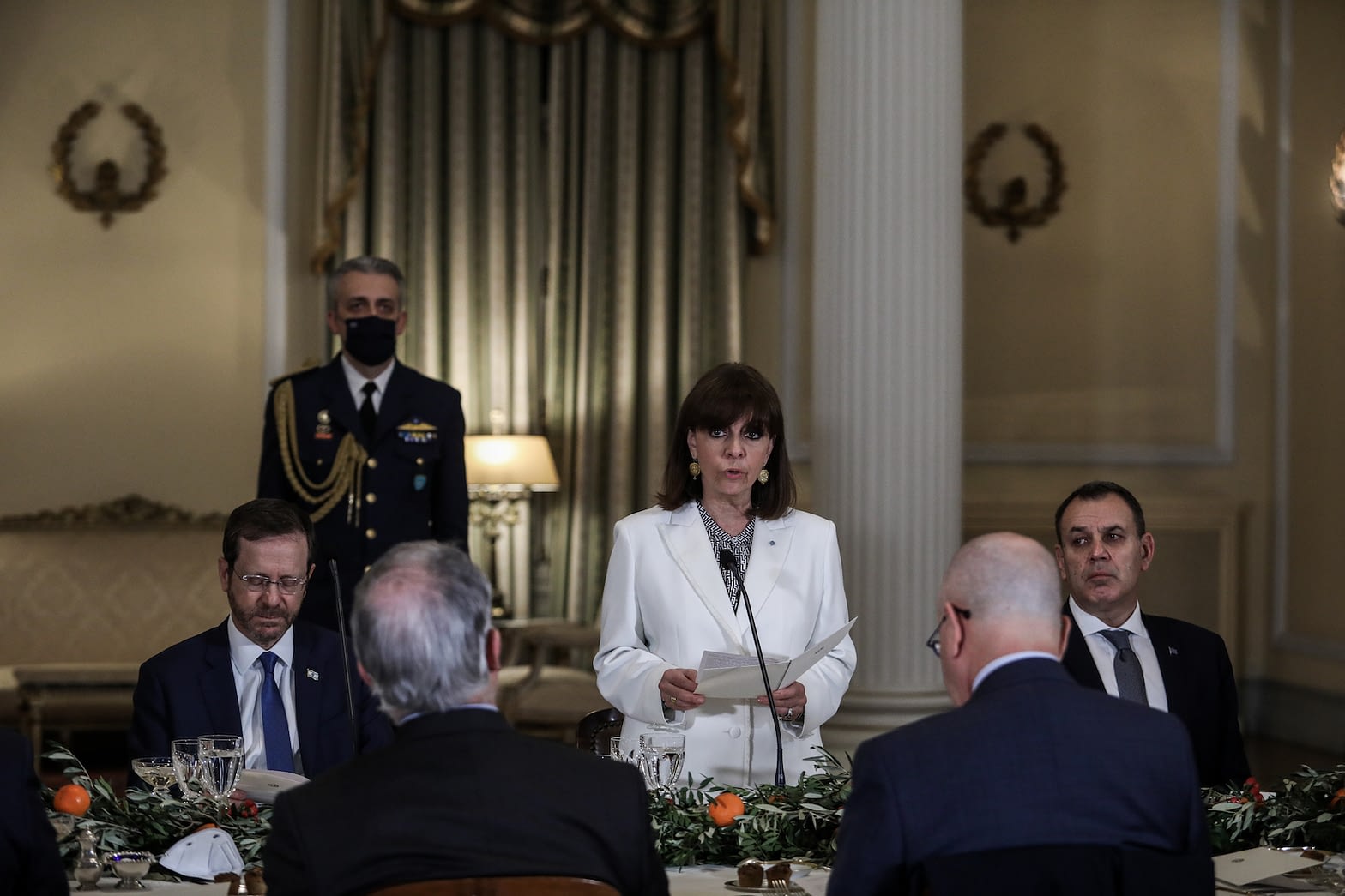 Τι συζήτησε η Σακελλαροπούλου με τον Πρόεδρο του Ισραήλ