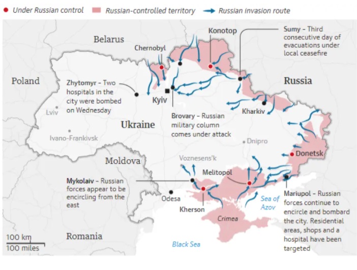 Ουκρανία: Οι Ρώσοι ετοιμάζονται για μεγάλη επίθεση στο Κίεβο 