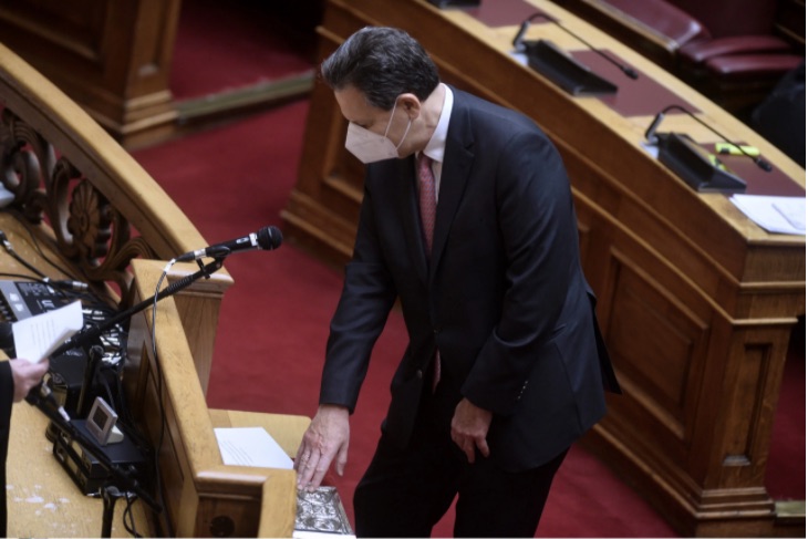Βουλή: Ορκίστηκε βουλευτής ο Θεόδωρος Σκυλακάκης στη θέση της Μαριέττας Γιαννάκου