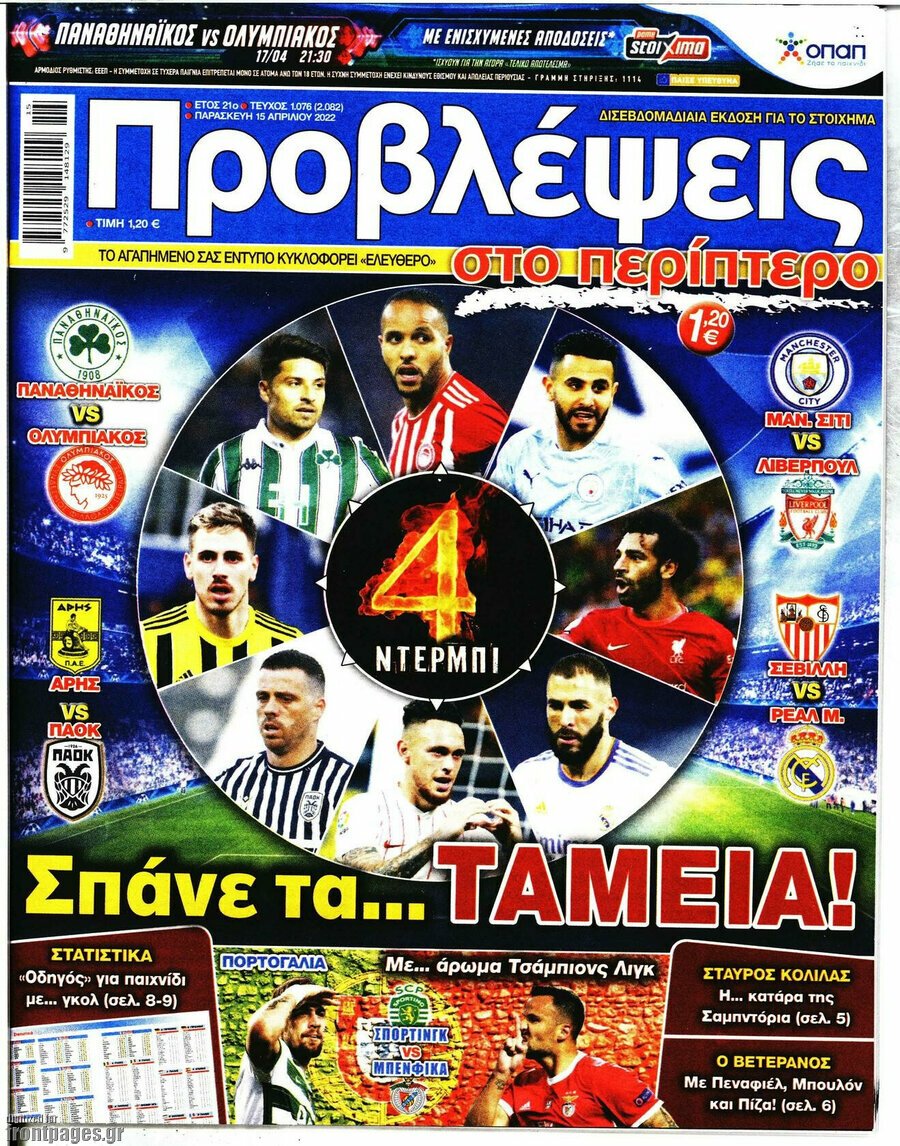 Τα πρωτοσέλιδα των πολιτικών και αθλητικών εφημερίδων