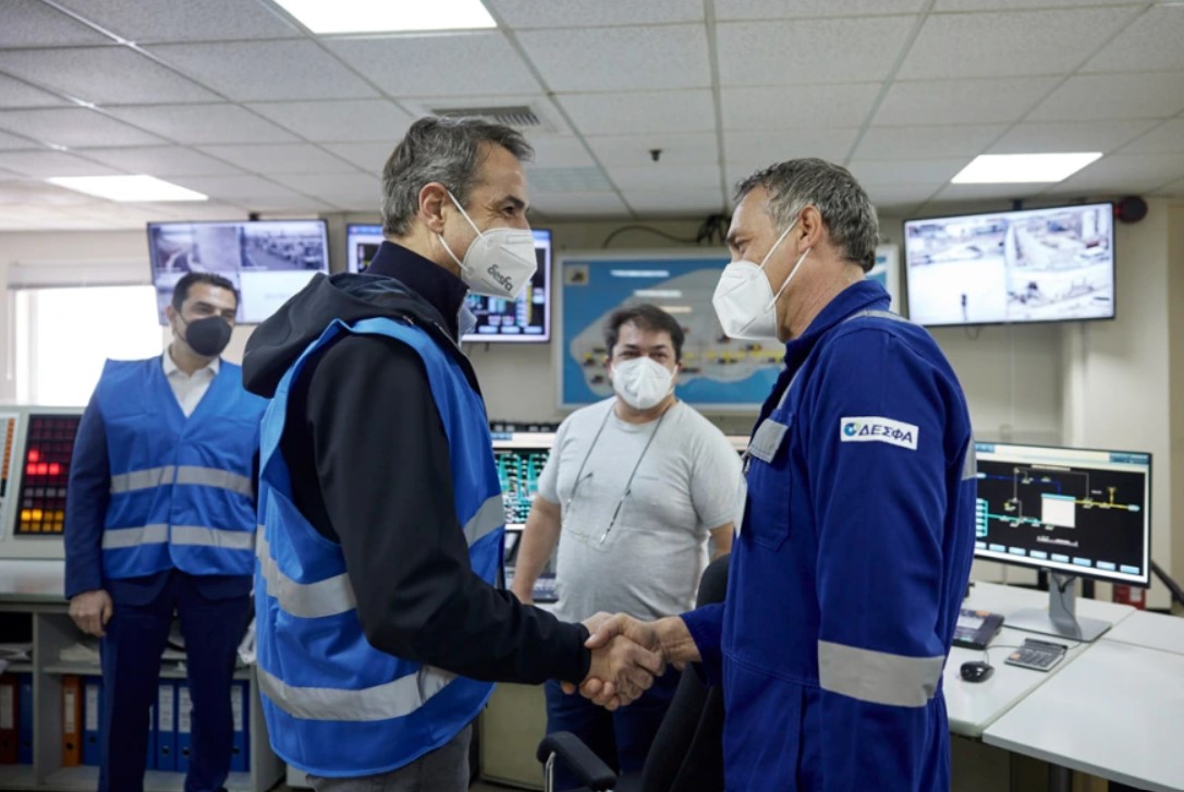 Μητσοτάκης από Ρεβυθούσα: Έτοιμοι και για το χειρότερο σενάριο 