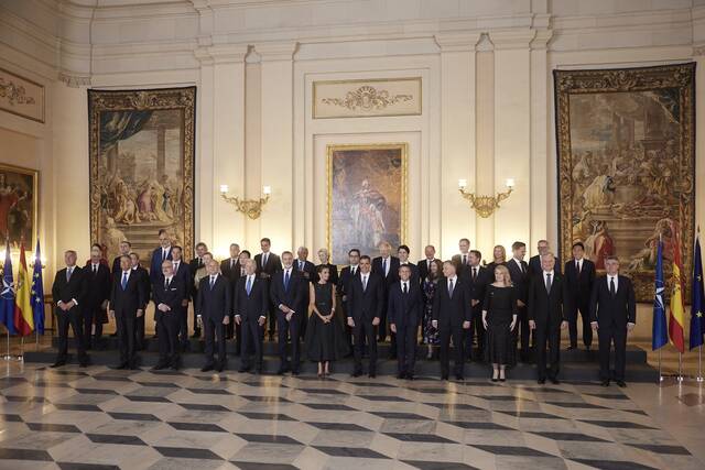 Σύνοδος ΝΑΤΟ: Όλα όσα έγιναν στο παλάτι της Μαδρίτης 