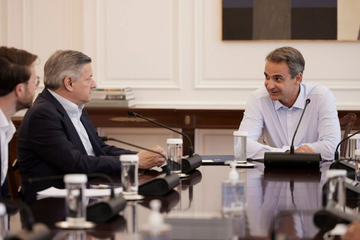 Συνάντηση Μητσοτάκη με τον CEO του Netflix: Τι συζήτησαν