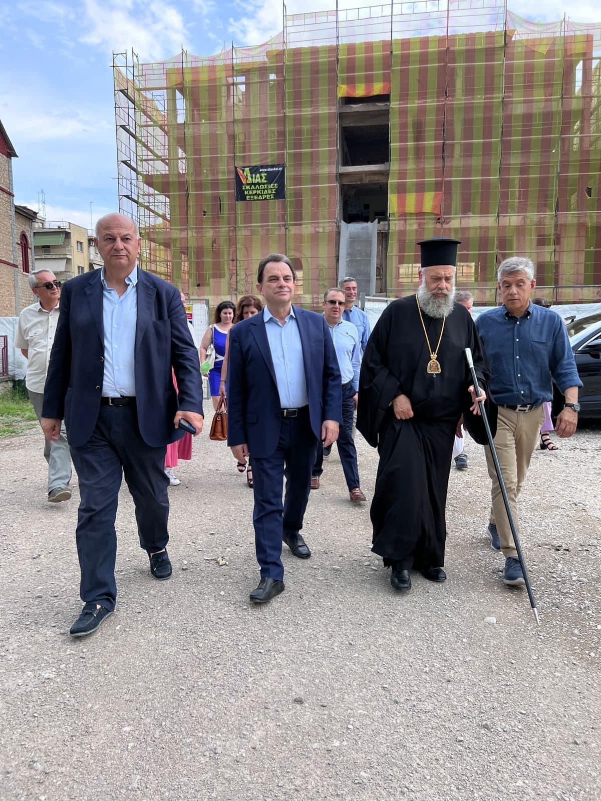 Επίσκεψη κυβερνητικού κλιμακίου και βουλευτών της Ν.Δ. στο Νομό Καρδίτσας