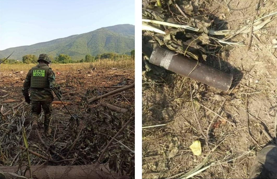 Συντριβή Antonov: Tο ΤΕΝΞ καθαρίζει την περιοχή της πρόσκρουσης από τα άσκαστα πυρομαχικά