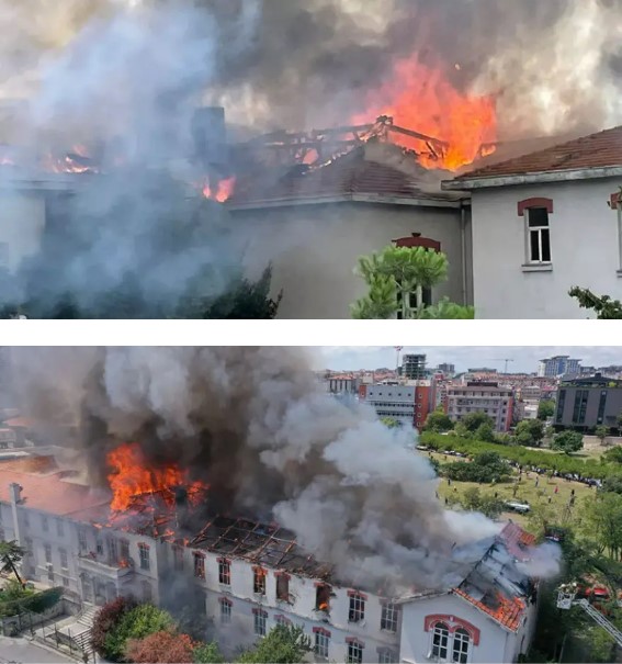 Κωνσταντινούπολη: Φωτιά στο Ελληνικό Νοσοκομείο Μπαλίκλι