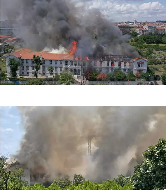 Κωνσταντινούπολη: Φωτιά στο Ελληνικό Νοσοκομείο Μπαλίκλι