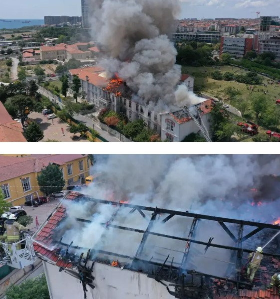 Κωνσταντινούπολη: Φωτιά στο Ελληνικό Νοσοκομείο Μπαλίκλι