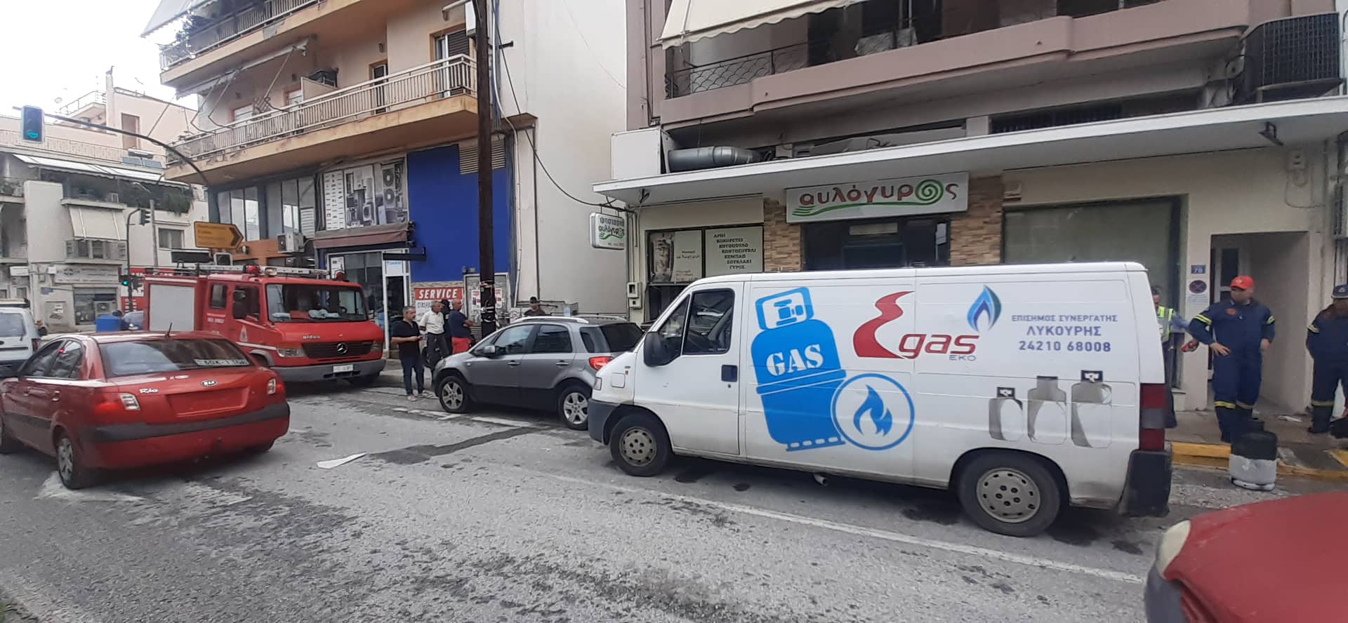 Βόλος: Δύο τραυματίες από έκρηξη μπουκάλας υγραερίου σε ψητοπωλείο