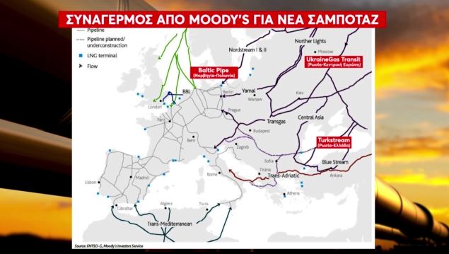 Φόβοι για χτύπημα στον Turkstream και άλλους δύο αγωγούς αερίου