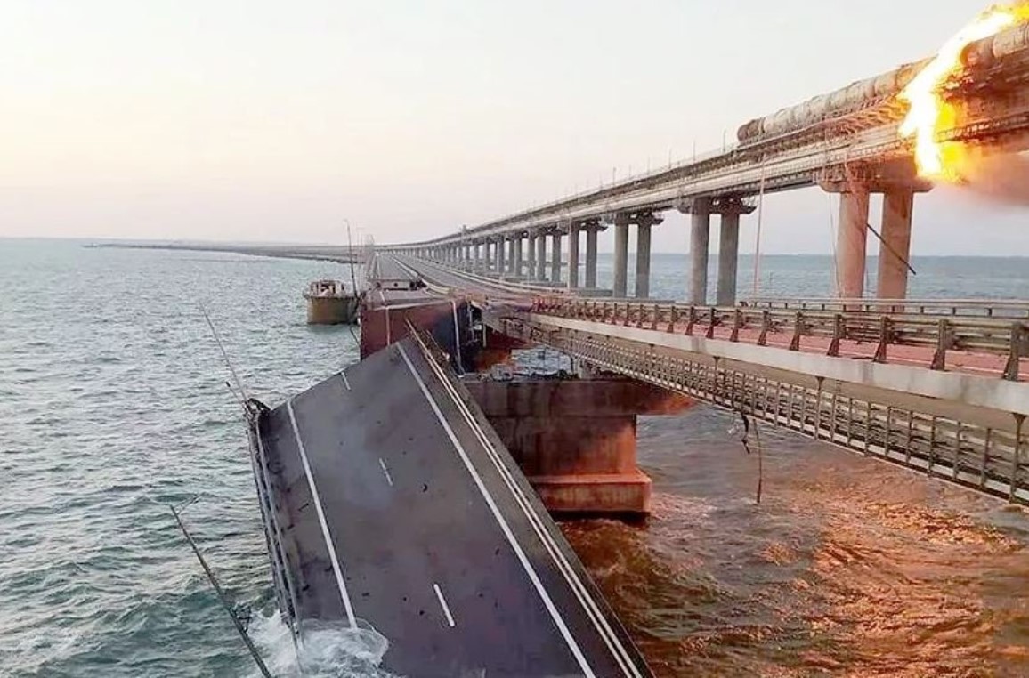 έκρηξη γέφυρα Κερτς Κριμαία