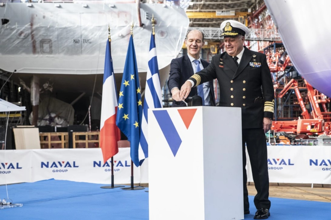Γαλλία: Ξεκίνησε η συναρμολόγηση της πρώτης φρεγάτας Belh@rra του Πολεμικού Ναυτικού