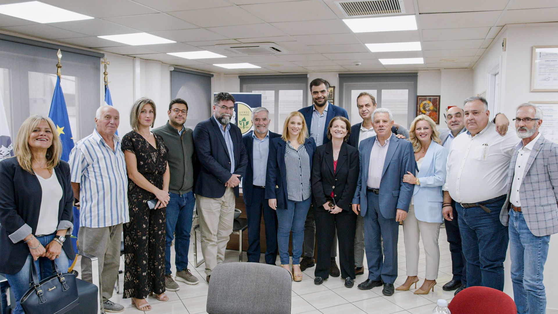 Επίσκεψη της Νέας Δημοκρατίας στον Δήμο Παιανίας