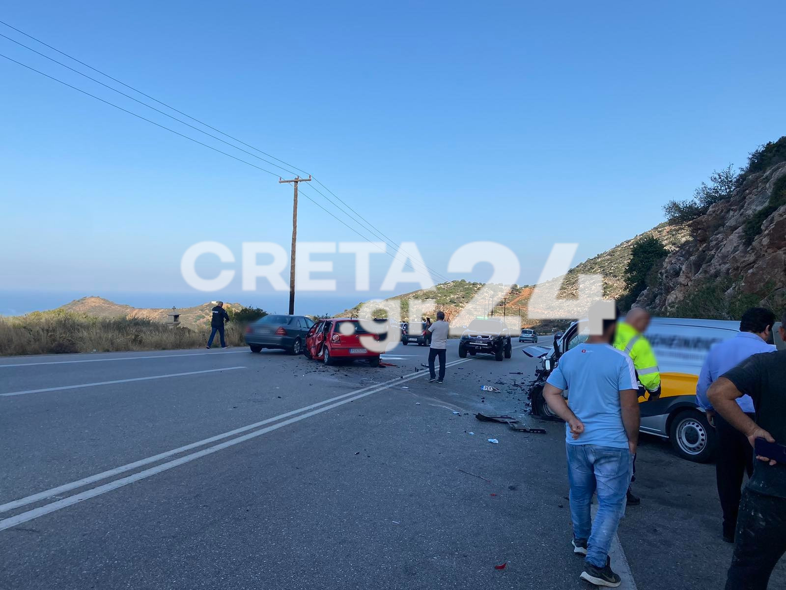 Τραγωδία στην Κρήτη: Νεκρή μία γυναίκα σε τροχαίο