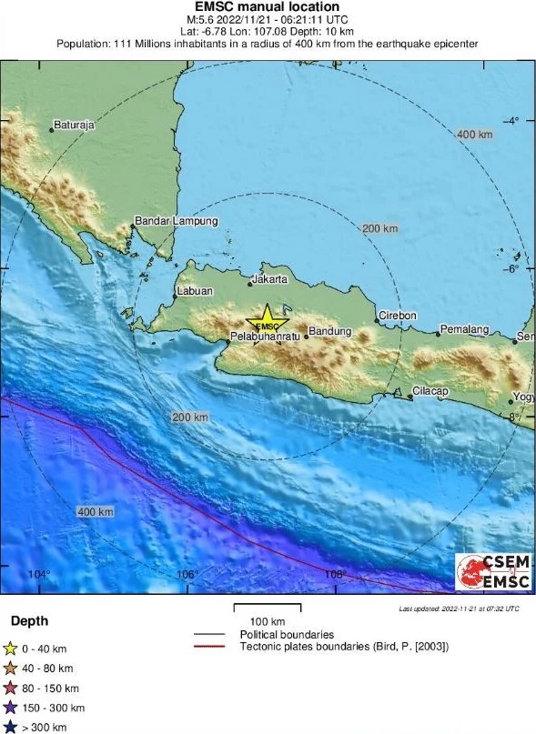 Σεισμός 5,6 Ρίχτερ στην Ινδονησία: Τουλάχιστον 44 νεκροί