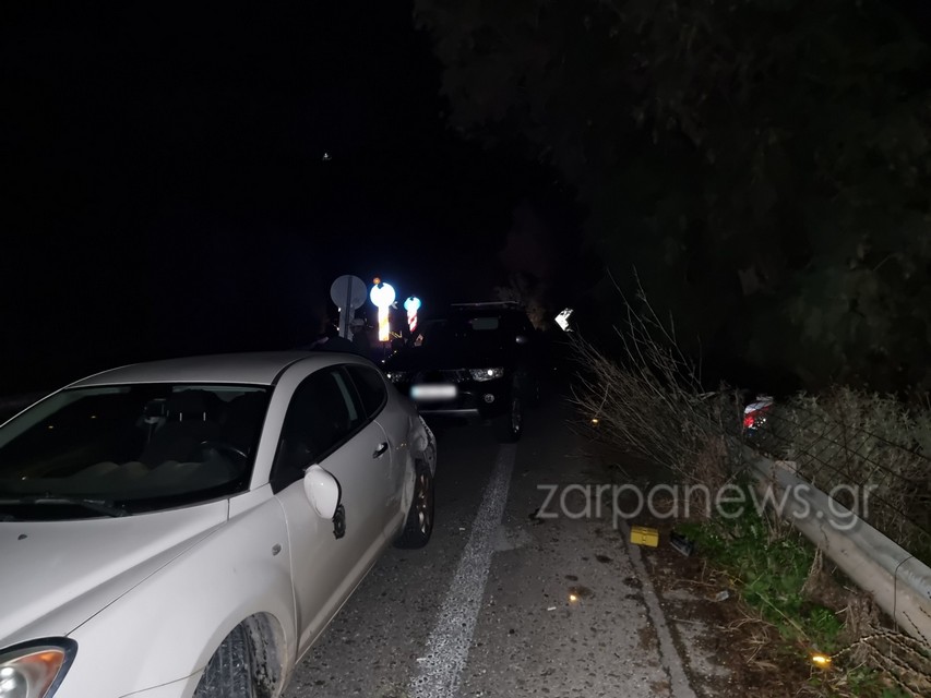 Κρήτη: Καραμπόλα έξι αυτοκινήτων στα Μεγάλα Χωράφια