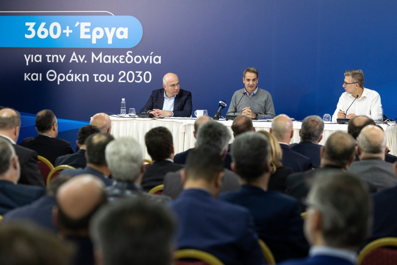 Μητσοτάκης από Κομοτηνή: Ούτε βήμα πίσω στην ασφάλεια των ακριτών και των συνόρων μας