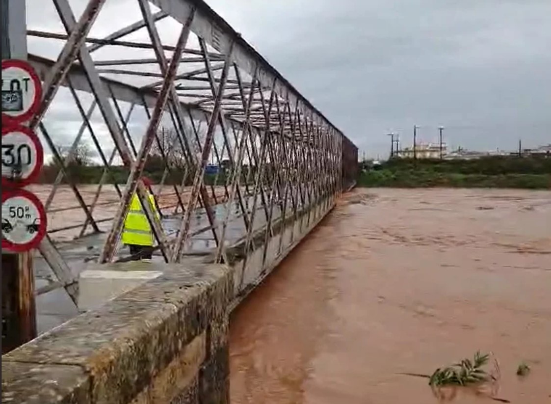Κακοκαιρία - Λακωνία: Πλημμύρες και ζημιές στον Δήμο Ευρώτα