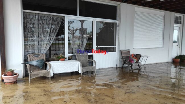 Πέλλα: Πλημμύρισαν καλλιέργειες και σπίτια από την καταιγίδα