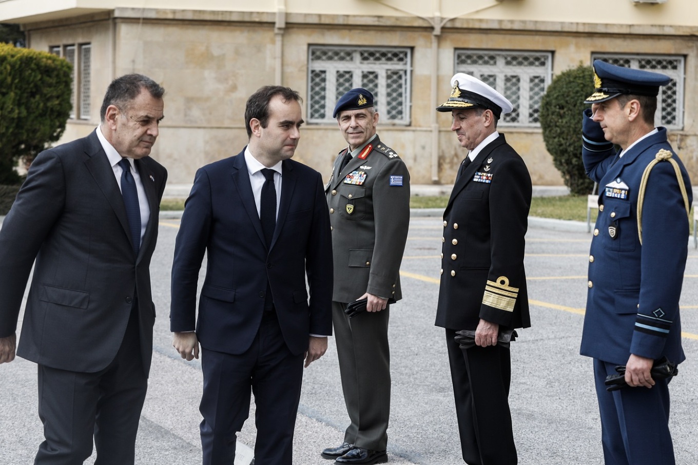 Συνάντηση Παναγιωτόπουλου με τον Γάλλο υπουργό Άμυνας