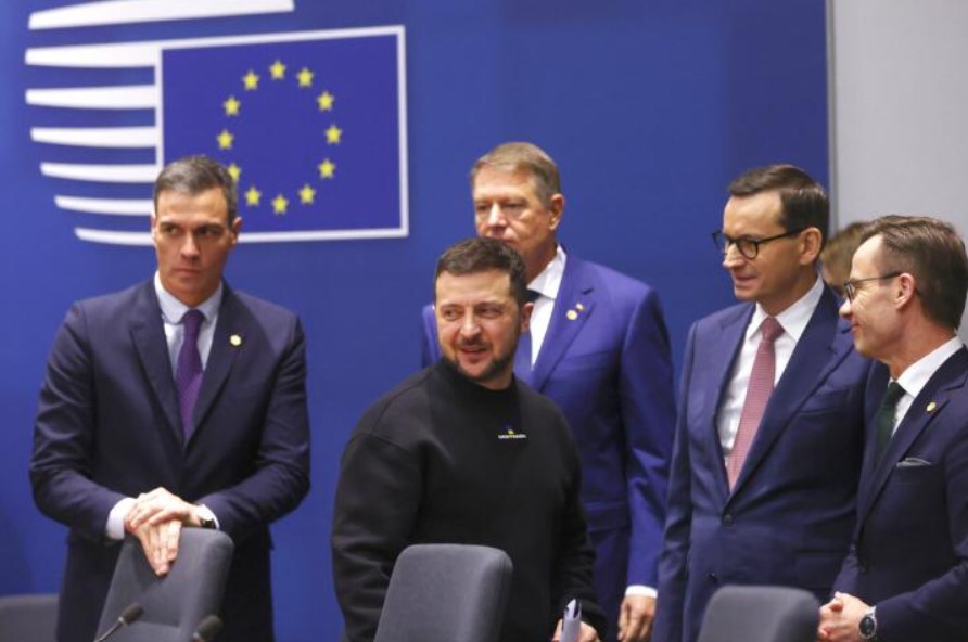 Συνάντηση Ζελένσκι με Μητσοτάκη και άλλους Ευρωπαίους ηγέτες
