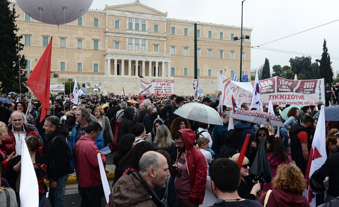 Πρωτομαγιά: Ολοκληρώθηκαν οι πορείες στην Αθήνα