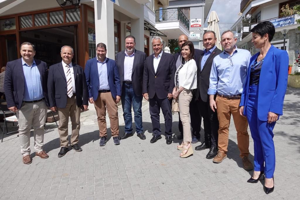 Επίσκεψη κλιμακίου της Νέας Δημοκρατίας σε Γρεβενά και Φλώρινα