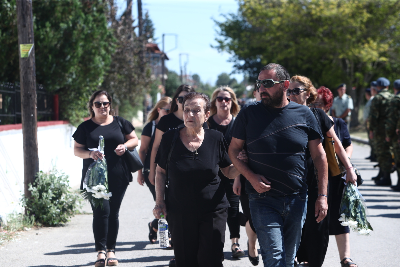 Κιλκίς: Θρήνος στην κηδεία του Περικλή Στεφανίδη