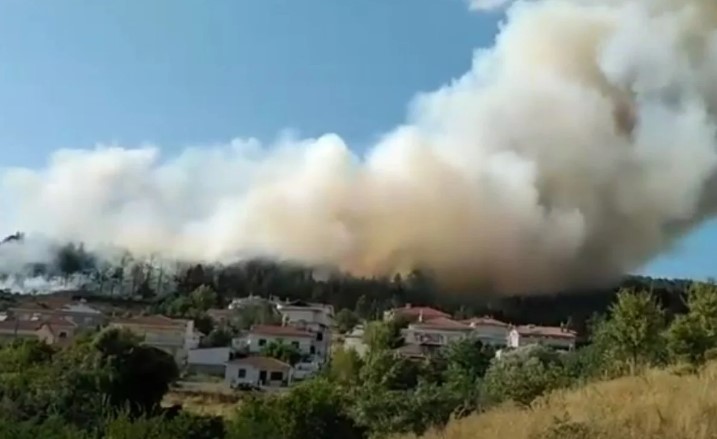 Πυρκαγιά εκδηλώθηκε το απόγευμα σε δασική έκταση στη Δεσκάτη Γρεβενών.