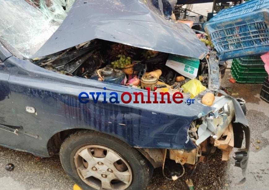 Εύβοια: Αυτοκίνητο με 92χρονο οδηγό «μπούκαρε» σε λαϊκή αγορά