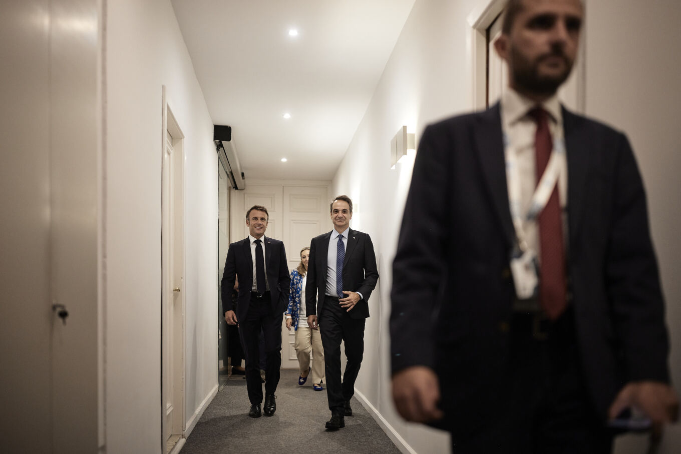 O Έλληνας Πρωθυπουργός και ο Πρόεδρος της Γαλλίας συζήτησαν για το μεταναστευτικό, τις πυρκαγιές και την Κλιματική Αλλαγή στο περιθώριο της Συνόδου Κορυφής της MED9 στη Μάλτα.