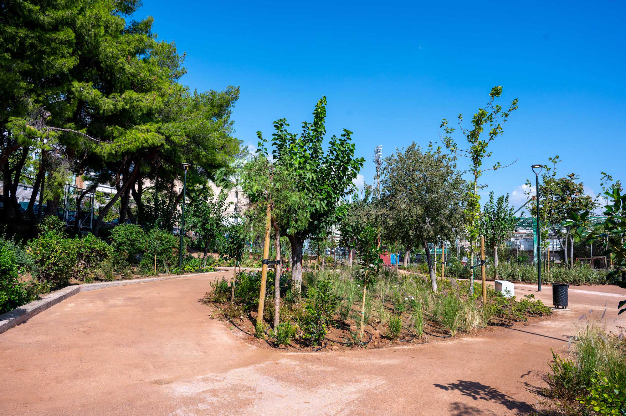 Το καταπράσινο πάρκο που «ανθίζει» στη γειτονιά των Αμπελοκήπων
