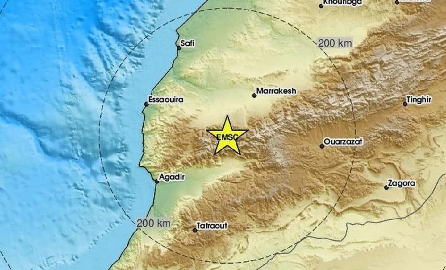 Μαρόκο: Ισχυρός σεισμός 6,9 Ρίχτερ