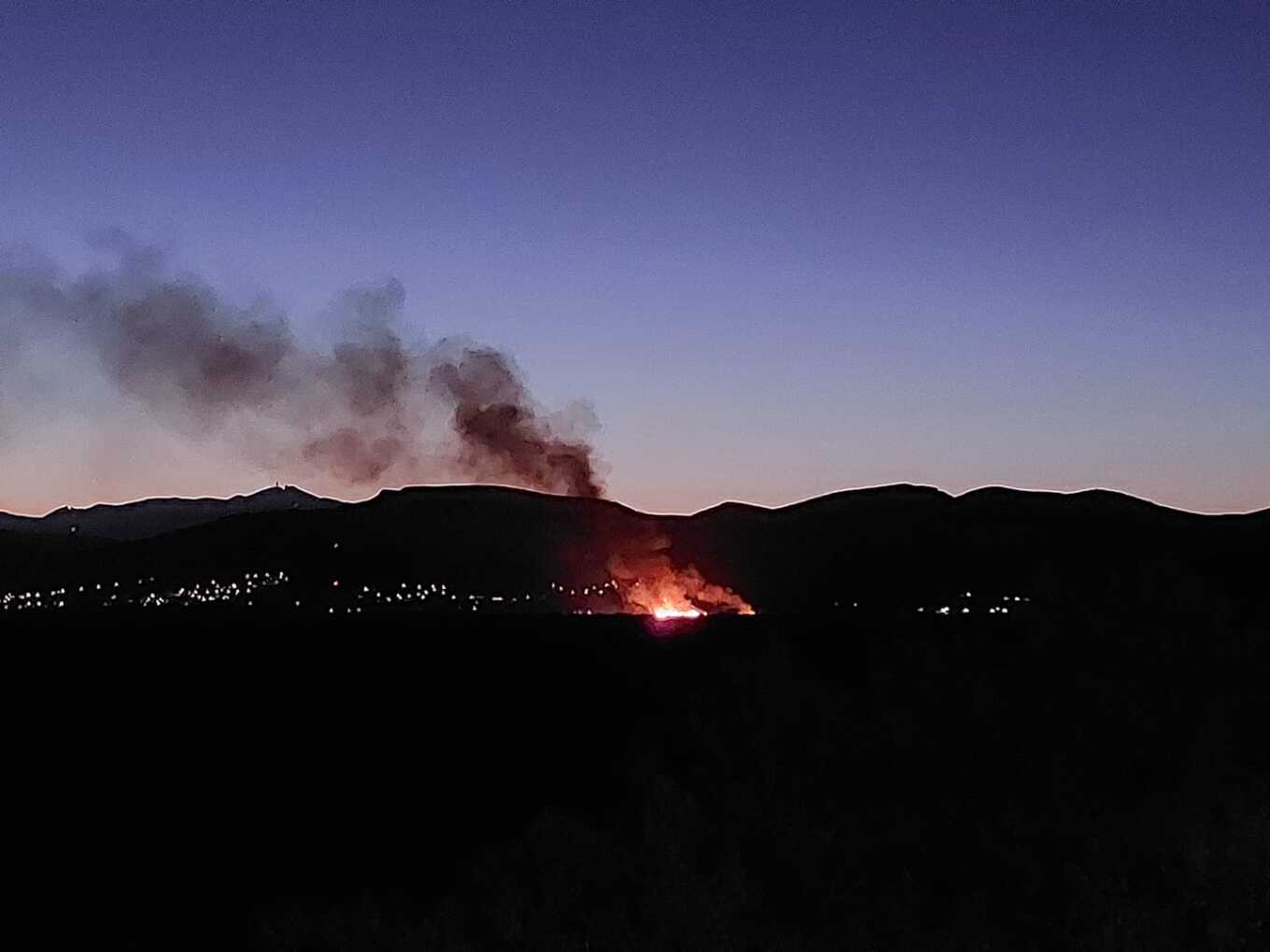 Φωτιά στον Μαραθώνα