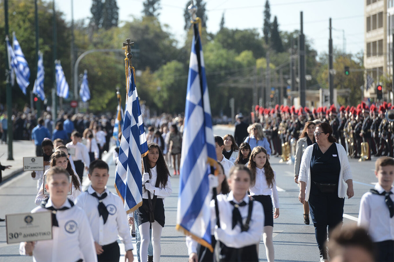 28η Οκτωβρίου: Η μαθητική παρέλαση στην Αθήνα