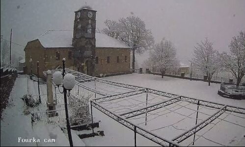 Χιόνια σε Μακεδονία και Ήπειρο