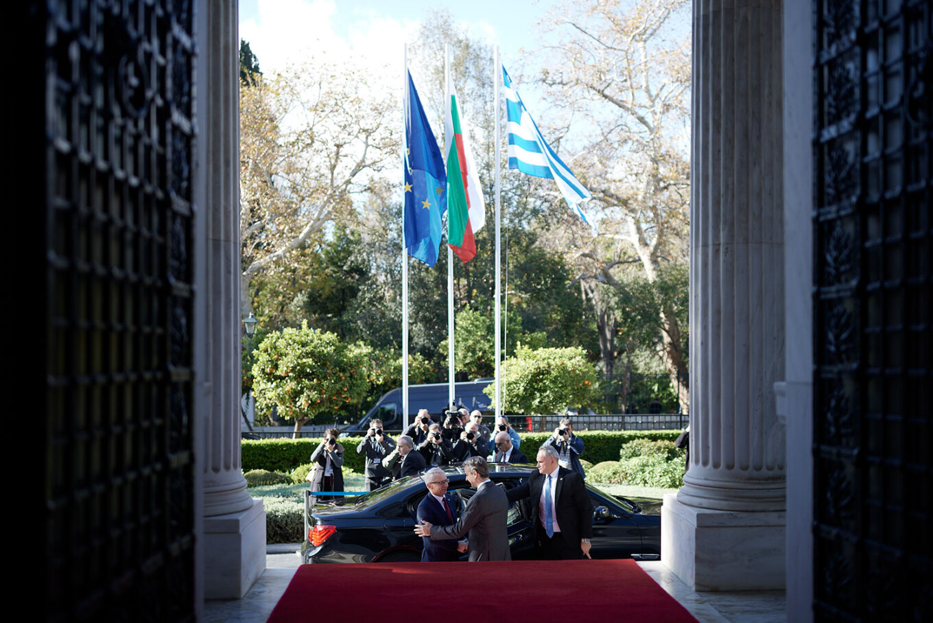 Συνάντηση Μητσοτάκη με τον Πρωθυπουργό της Βουλγαρίας