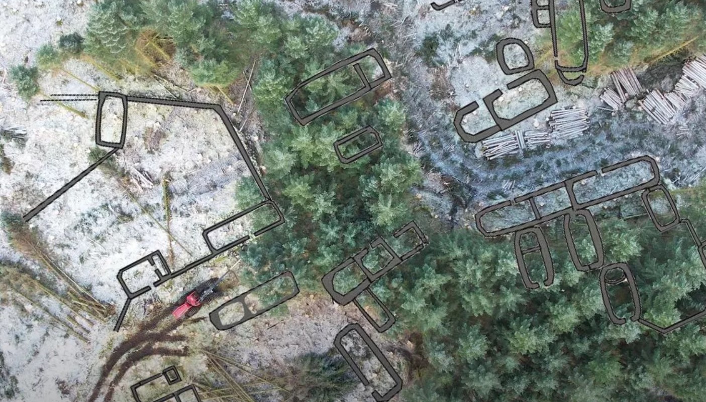 Μυστήριο με αρχαίο χωριό που βρέθηκε κάτω από έλατα