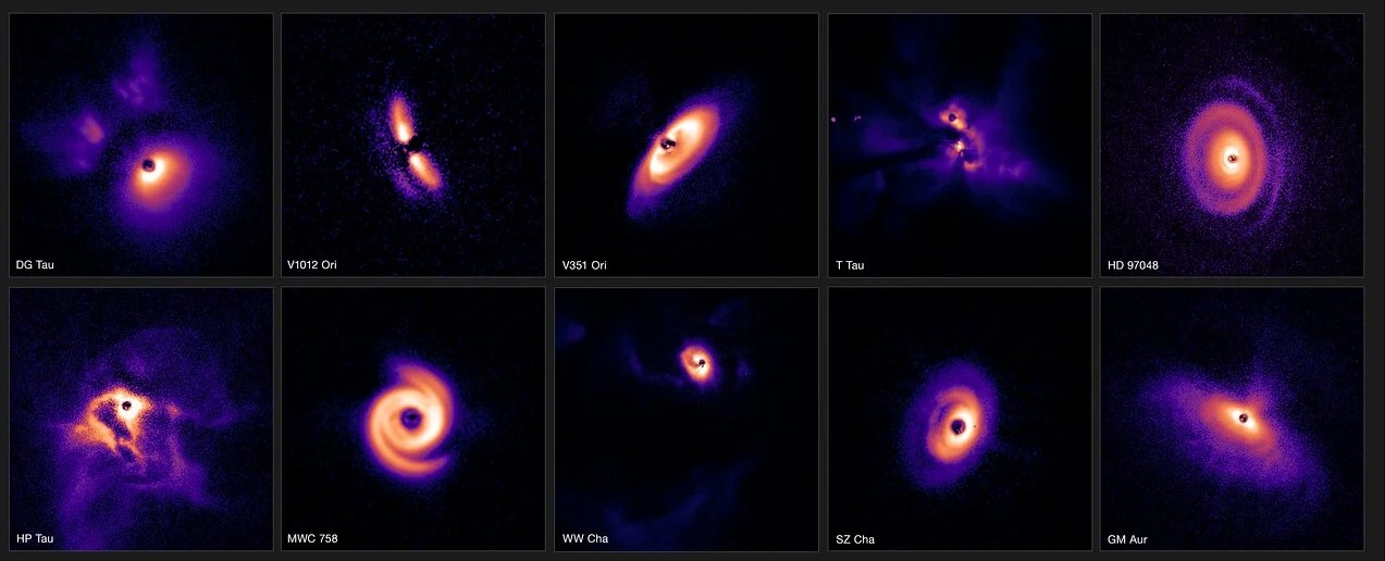 Αστρονόμοι έκαναν μαζική παρακολούθηση γέννησης πλανητών σε πολλά αστρικά συστήματα του γαλαξία μας.