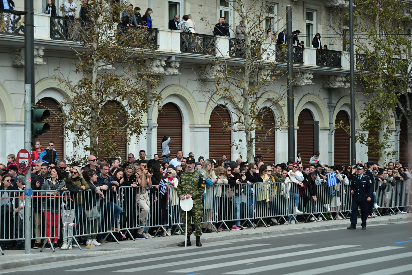 Mεγάλη στρατιωτική παρέλαση για την 25η Μαρτίου στην Αθήνα