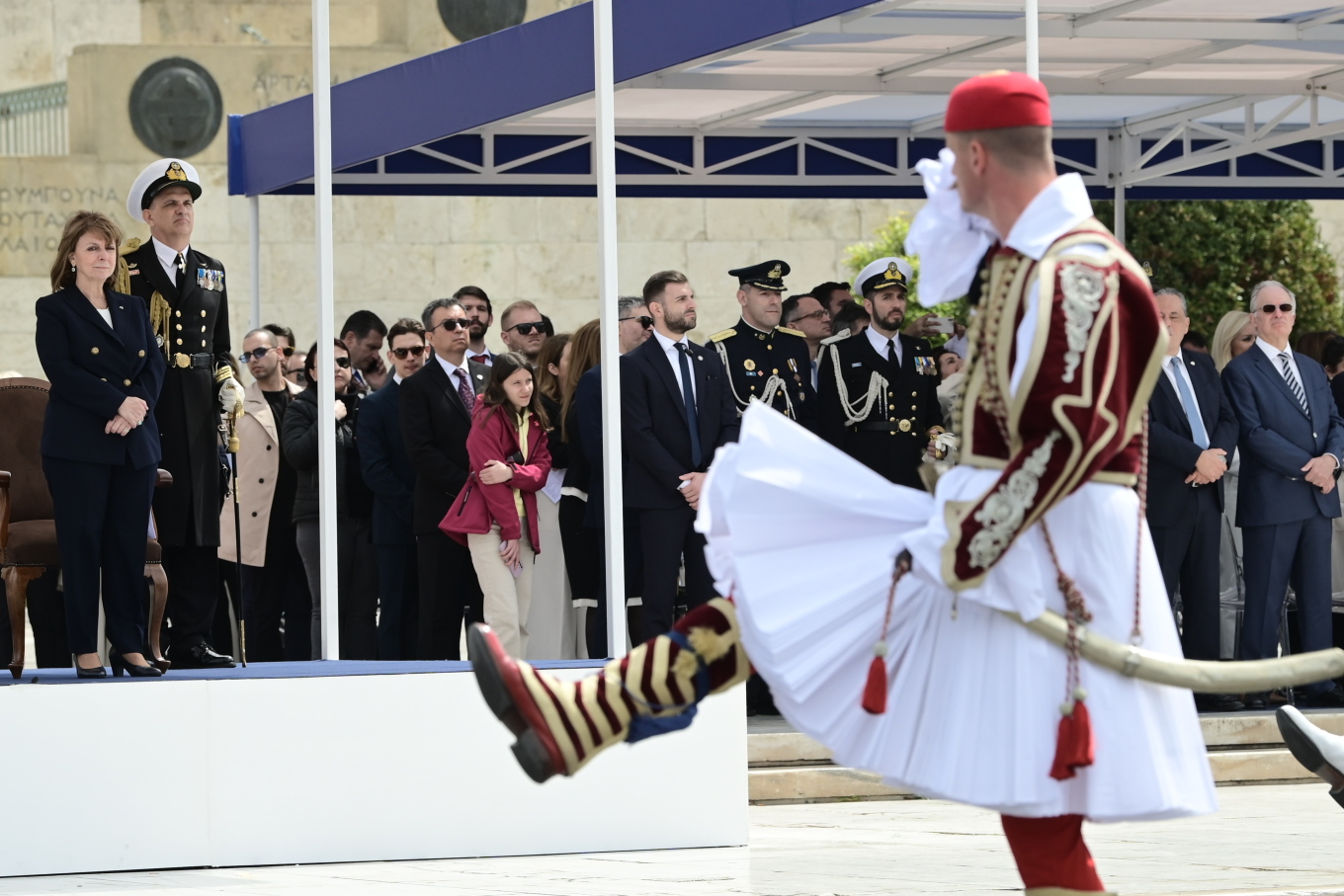 Mεγάλη στρατιωτική παρέλαση για την 25η Μαρτίου στην Αθήνα