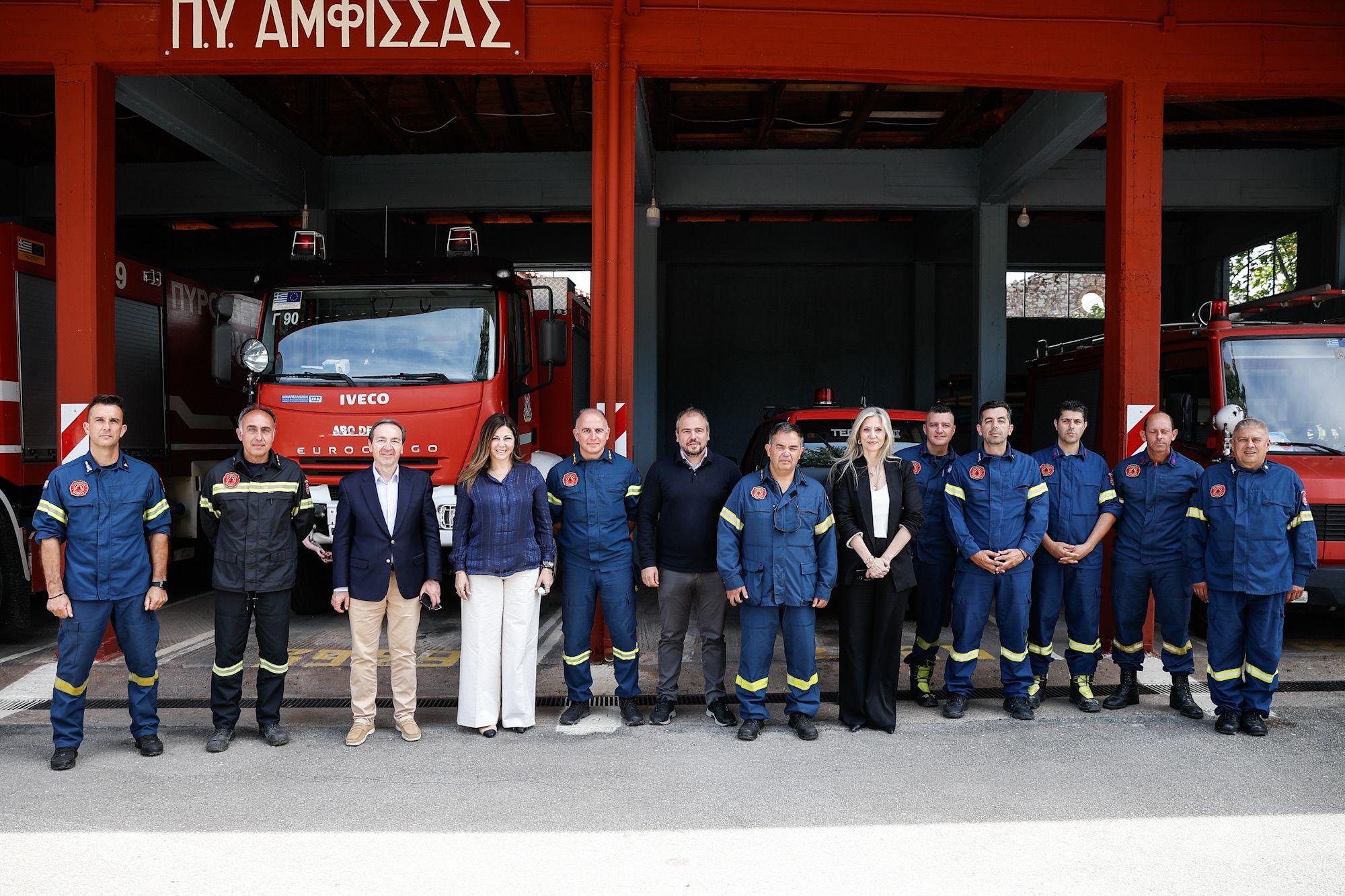 Επίσκεψη κλιμακίου της Νέας Δημοκρατίας στη Φωκίδα