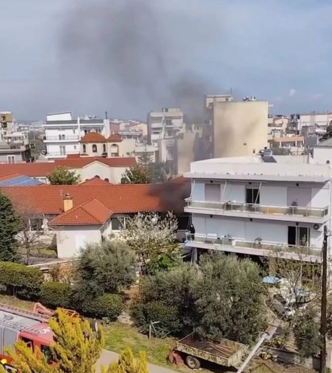 Αλεξανδρούπολη: Φωτιά σε αποθήκη γηροκομείου