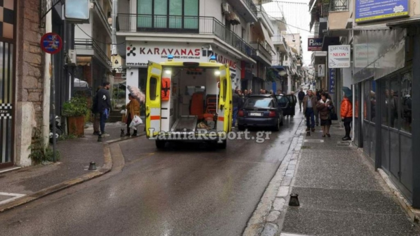 Λαμία: Οδηγός έπαθε ανακοπή πάνω στο τιμόνι
